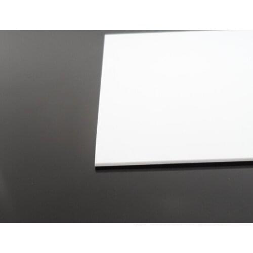 Square ABS board plastic plate 200 * 200mm thickness 1 / 2 / 3mm model DIY toy building material