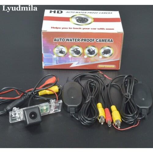 Lyumila Wireless For Peugeot 406 407 2D coupe / 4D Sedan / Car Rear view Camera / Reverse Back up Camera / HD CCD Night Vision