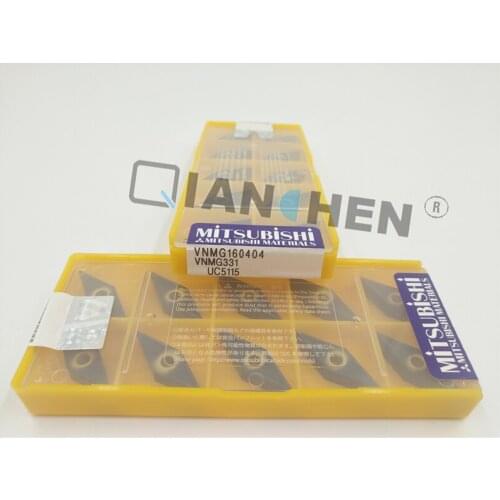 Mitsubishi 10pcs/lot VNMG160404 08 UC5115