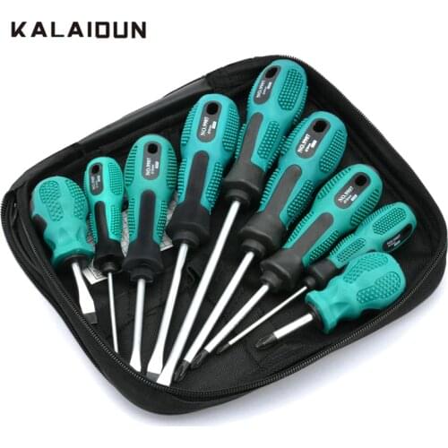 KALAIDUN Screwdriver Set Precision Magnetic Torx Bit Screw Driver Insulated Handle Multitools Home Repair Hand Tools Electrician