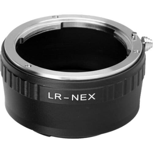 New lens adapter ring of Le ica R Lens TO E Mount for S&ny NEX NEX-5R NEX-6 NEX-7 LR-NEX