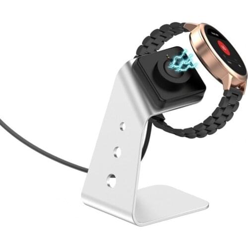 Portable Magnetic USB Aluminum Alloy Stable Charger Stand Watch Charging Dock for Fossil Gen 4/Gen 5, for Misfit Vapor2