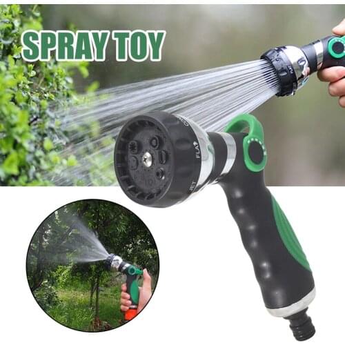 Hot Garden Water Hose Spray Nozzle Anti-Slip and Shock Resistant Design for Watering and Washing Garden Sprinklers Irrigation