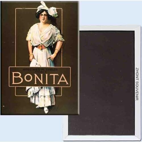 Bonita The Otis Lithograph Co 24127 Retro nostalgic fridge magnets