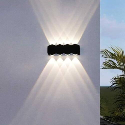 Modern Indoor lighting RGB 4W 6W 8W LED Wall Lamps AC90-260V Aluminum Decorate Wall Sconce bedroom LED Wall Light