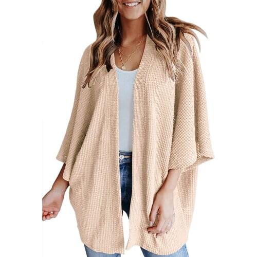 Spring Female Cardigan Women Sweater Loose Top Femme Solid Thin Knitwear Casual Thin Knitted Womens Jacket Outwear Coat Mujer