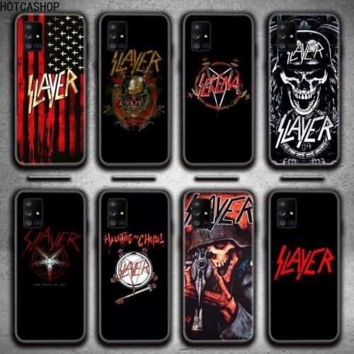 Slayer Heavy Metal Rock Band Phone Case For Samsung Galaxy A21S A01 A11 A31 A81 A10 A20E A30 A40 A50 A70 A80 A71 A51