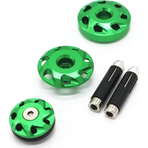 For Ninja1000 Z800 Z1000SX ZRT00D T00F ZX10R Z1000 Motorcycle Frame Hole Cap Carved Decorative Cover Screws