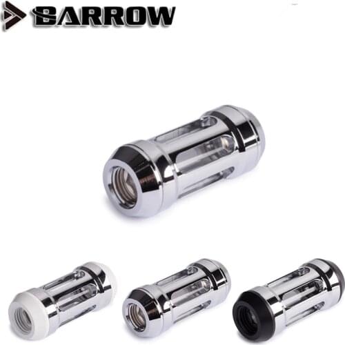 GLA-TLB53 Barrow computer water-cooled bright chrome silver water cooling system double internal tooth impurity filter free post