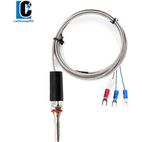 M12*1Probe type PT100 platinum resistance Thermocouple Temperature Sensor