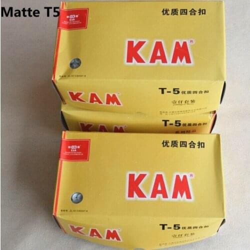 Matte Surface T5 Size 50 Boxes/lot (1000 Sets/Box) Plastic KAM Snap Fastener Buttons for Garments, 60 Colors For Choice