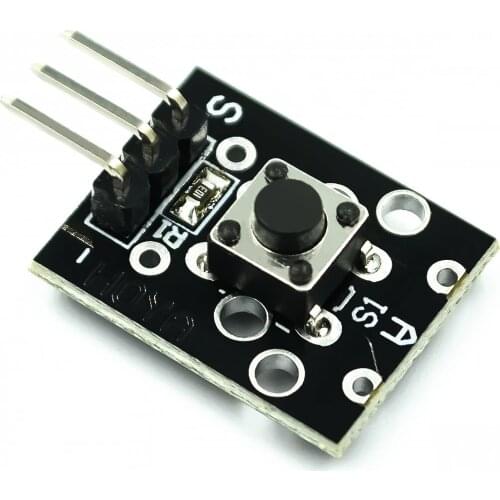 KY-004 3pin Button Key Switch Sensor Module for Arduino Diy Starter Kit 6*6*5mm 6x6x5mm KY004