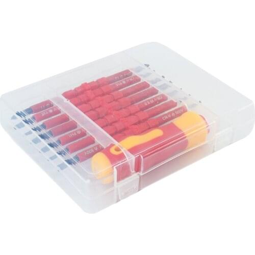 8PCS Multi-purpose Screwdriver Bit Set for Electrical Insulated Kit Household Repairing Maintenance Tools