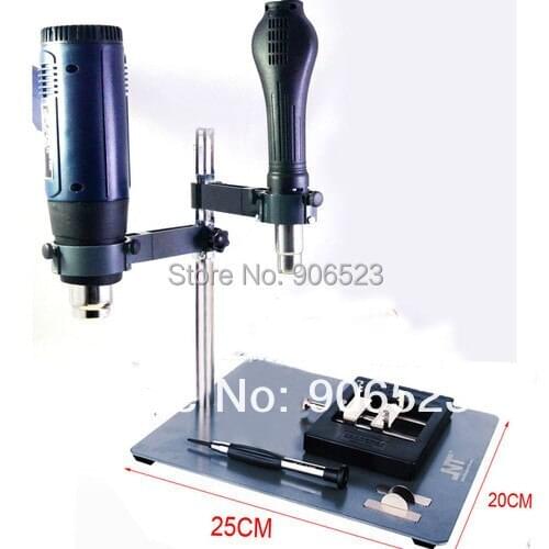 New hot air soldering station special holder + work platform SMD repair tool kit F204