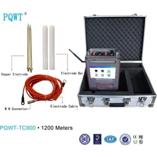 PQWT-TC900.150/300/600/1200m Drilling Engineer Long Range Underground Water Finder Detector Deep Dig A Well Spectrum Analyzer