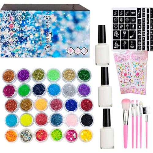 Red Dieny Temporary Tattoo Kits