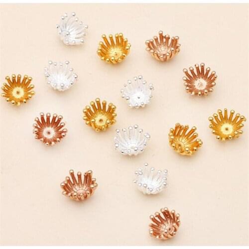 SIXTY TOWFISH 30 Pieces DIY Jewelry Accessories Alloy 11 mm Three-Dimensional Torus