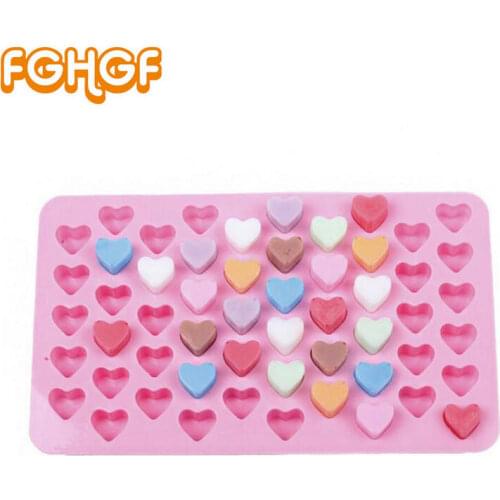 Cute Heart Mold for DIY Resin Cabochon Setting Silicone Molds Fondant Baking Tool Handmade Hearts Decoration Jewelry Making