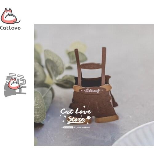 Bib pants Clothing Metal Cutting Dies Scrapbooking Stencil Decorative Craft Embossing Die Cuts Card Making New Dies For 2019