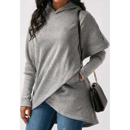 Womens Hooded Sweatshirt Hoodies Dress Long Sleeve Pullover Jumper Tops Sexy Girl Autumn Winter Casual Party Long Sleeve