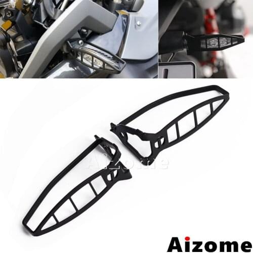 1 Pair Turn Signals Light Protector Cover For BMW R1200GS RS 09-14 S1000RR F700GS F800GS 12-15 F800R F800GT HP4 R nine T S1000R
