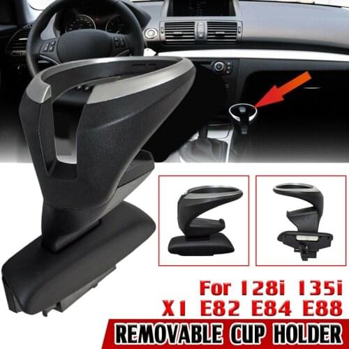 AU04 -Car Front Cup Drink Holder Back Seat Car Cup Holder For-BMW 135I 128I X1 E82 E84 E81 E87N Drink Holder