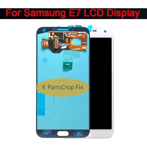 For SAMSUNG GALAXY E7 LCD E700 Display E700F E700H E700M Touch Screen Digitizer Assembly Replacement For 5.5" SAMSUNG E7 LCD