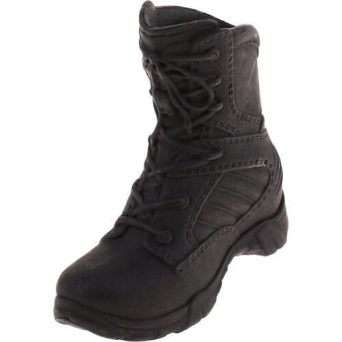 1/6 Scale Action Figure Women Clothes Combat Boots (1 Pair) for 12 inch Model Figures Body