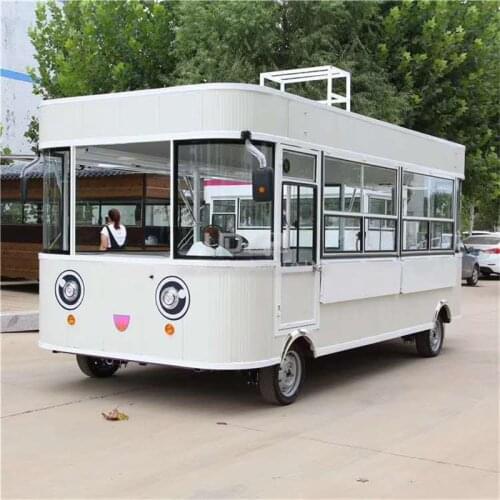 Food Cart Juice Coffee Van Pizza Kitchen Trailer Candy Ice Cream Shop Taco Electric Hot Dog Bus Food Truck