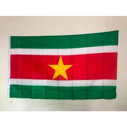 Suriname Flag Activity Decorative National Banner 90x150cm