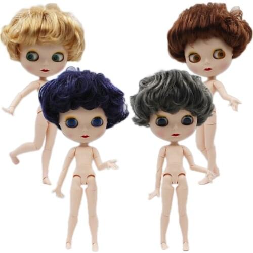 Blygirl.Blyth doll, New Face shell doll, 19-jointed body, DIY doll, Naked doll, can change the body
