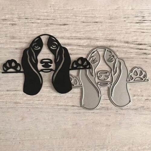 MEET HUANG Dog Metal Cutting Dies diy Scrapbooking Photo Album Decorative Embossing PaperCard Crafts Die