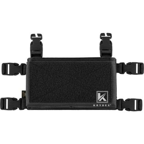 KRYDEX MK3 MK4 Chest Rig Front Panel JPC LV119 Plate Carrier Placard Spiritus Style Tactical Micro Fight Chassis Black