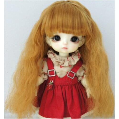 Different Colors Of 1/8 Doll Wig OB11 Doll Imitation Mohair Wig For BJD SD Diy Doll Hair Wig Doll Accessories