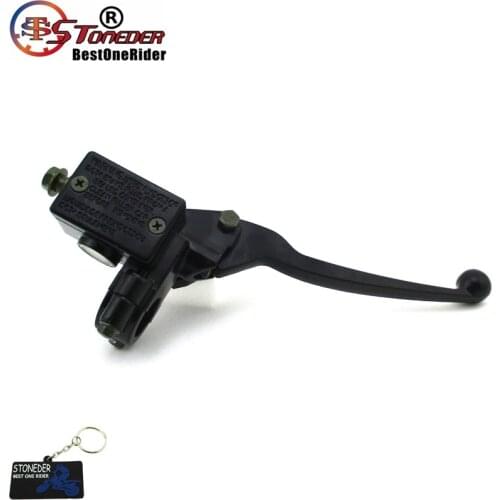 STONEDER 7/8'' 22mm Alloy Front Brake Master Cylinder Handle Lever For Honda TRX250 TRX300 TRX400 TRX450 4 Wheeler ATV Quad
