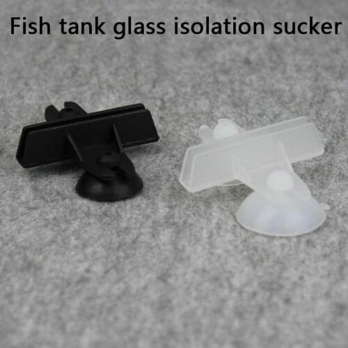 Plastic Divider Sheet Holder Suction Cups for Aquarium Fish Tank Fish Product Pet Products 2 Pcs