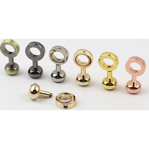 2pcs Metal Bag Modification Buckle Mini Zipper Buckle for DIY Handbag Repair Kit Replace Chain Buckle Bag Modified Accessories