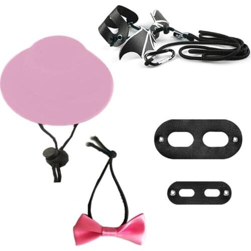 Lizard Traction Rope Hat Bow Tie Leather Reptile Bearded Dragon Harness Leash