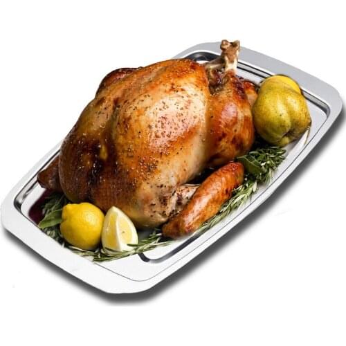 Stainless Steel Roasting Rack Microwave Turkey Bakeware Meat Rack Roasting Rack for Heating Food in Pressure Cookers JW