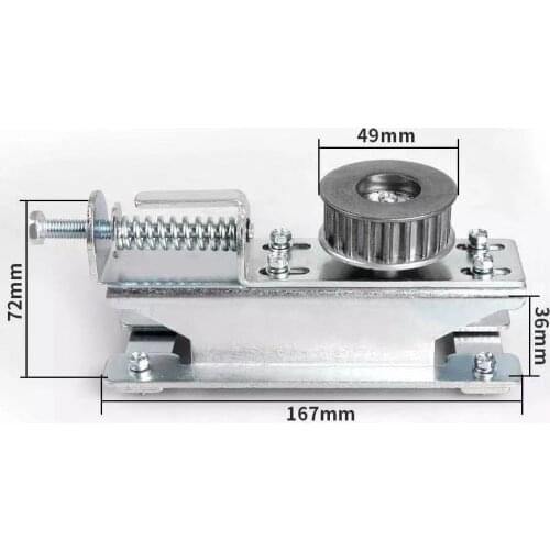 A Collision, motor tail pulley limit wheel automatically