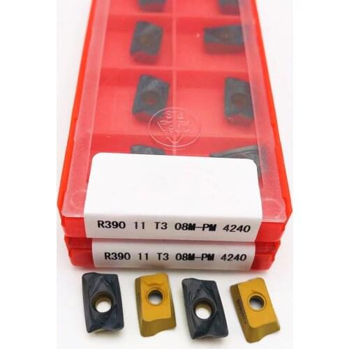 R390 11T308 PM 4240 Carbide inserts for lathe metal cutting tools for indexable cutting tools Turning Insert