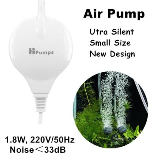 Ultra Quiet Fish Tank Air Pump Nano Air Compressor Pump For Aquarium Silent Oxygen Pump Aerator Used With Air Stone Air Valve