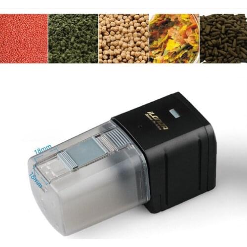 Smart Adjustable Fish Tank Automatic Feeder Machine Goldfish Aquarium Intelligent Feeding Dispenser Accessory,App Voice Control