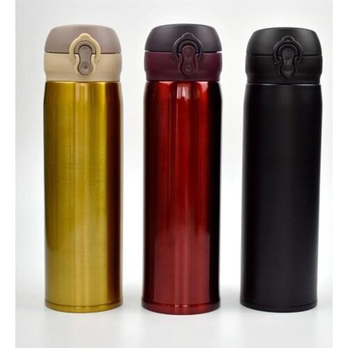 High Quality Portable Thermos Bottle Girl/Boy Stainless Steel Water Bottle Vacuum Flasks Insulated Cup High Capacity Student Tra