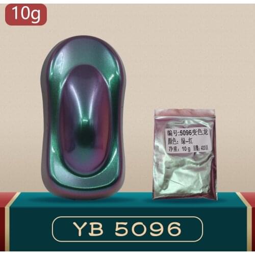 YB96 Chameleon Pigments Color Acrylic Paint Dye for Cars Arts Crafts Nails Decoration Glass Metal Co