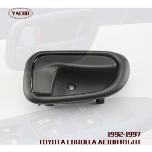 1PCS RIGHT INTERIOR DOOR HANDLE FOR TOYOTA COROLLA AE100 1993-1996 OEM :69205-12130