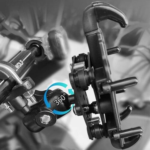 Camera shock absorption anti shake mobile phone bracket Navigation fixed bracket motorcycle mobile phone rack MobilePhone Holder