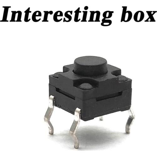 Free shipping TS-G001 6*6*5.5 pins Eco-friendly high temperature resistant button DIY handmade accessories