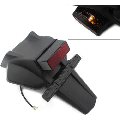 Rear Fender License Number Plate Holder Mud For SUZUKI GSXR600 750 2006-2007 K6