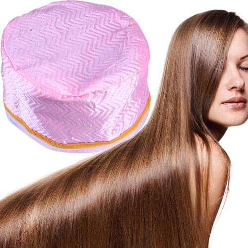 Hot Sale Electric Hair Thermal Treatment Cap Beauty Steamer Heating SPA Nourishing Hair Care Electric Cap Styling Tools US Plug